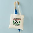 thumbnail image 4 of CafePress - Wine Drinker Camping Tote Bag - Unisex Canvas Tote Bag, Beige, 1-Piece, 4 of 6
