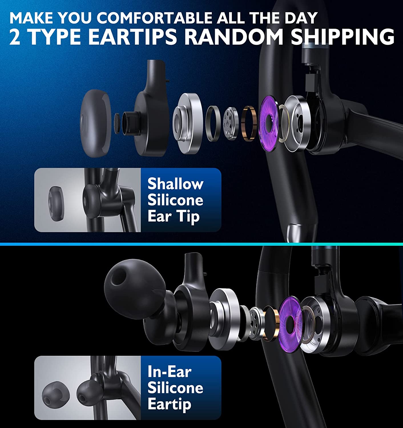 axGear Bluetooth Headset Eumspo V5.1 