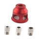 thumbnail image 2 of Kit de guía de broca autocentrante para plantilla de 6/8/10 mm, plantilla de espiga portátil de aluminio Rojo, 2 of 8
