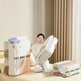 thumbnail image 6 of No Manual Pump Required Self-Sealing Vacuum Storage Bags, Space Saving Compression Pouches for Quilts, Seasonal Clothes, Blankets and Household Closet Storage Organization, 39*31.5*13In, 6 of 8