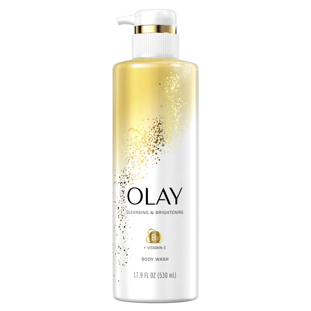 Olay Brightening Body Wash for Women with Vitamin C, 17.9 fl. Oz