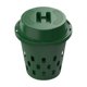thumbnail image 2 of Contenedor de compostaje, cubo de basura portátil sellado con tapa ventilada, cubo de compostaje para residuos orgánicos, contenedor de compostaje, 2 of 8