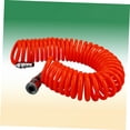 thumbnail image 3 of GOOHOCHY 1Pack Air Compressor Discharge Tube Spiral Hose Red PU for Compressor Hose, 3 of 8