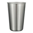 thumbnail image 2 of Vasos de pinta de acero inoxidable - Vasos de pinta apilables para viajes - Vasos de metal para beber al aire libre - Vasos de acero reutilizables de 500 ml - Paquete de 5 Xemadio ZJWJ452, 2 of 6
