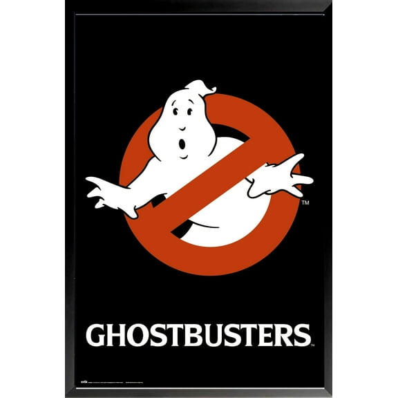 BUY ART FOR LESS Officially Licensed Framed Ghostbusters Movie 36 x 24 Movie Art Print Poster