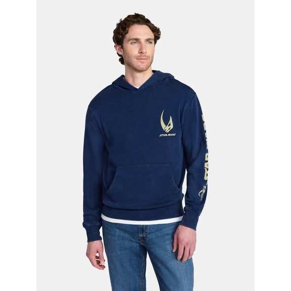 The Mandalorian Men's and Big Men's Graphic Hoodie, Sizes S-3XL