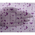 thumbnail image 4 of oneOone Viscose Chiffon Fabric Diamond & Triangle Geometric Printed Craft Fabric BTY 42 Inches Wide, 4 of 4
