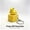 Yellow-6Pc, variant on Frog Croaking Fidget Toy,Keyboard Clicker Frog Fidget Toys-Fun,Usb-C Rechargeable Keychain With Colorful Lights, Stress Reliever For Anxiety & Sensory Fun,1Pc