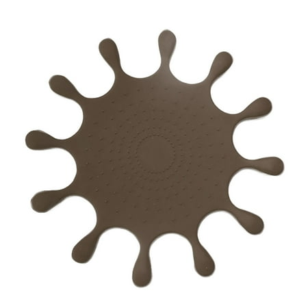

VerPetridure Sun Shape Silica Gel Drink Coaster Tea Coffee Cup Mat Table Decor Tableware