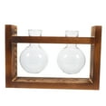 thumbnail image 4 of LABSERRON Hydroponic Flower Vase Glass 1Set 7.66X2.28X5.11Inch, 4 of 8