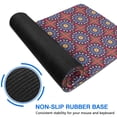 thumbnail image 6 of Floral Beauty for Your Desk: Small Custom Mouse Mat - Mandala Design, Non-Slip, Stitched Edge, Waterproof, Ideal for Office and Gaming (31.5 X 11.8 Inch), 6 of 7