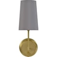 thumbnail image 3 of Renwil Yana 1-Light Modern Iron Metal & Cotton Wall Sconce in Brass, 3 of 3