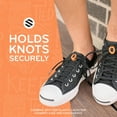 Shoelace Knot Clips by The Original Stretchlace Keep Shoe Laces Tied