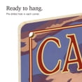 thumbnail image 5 of Carmel Beach, California, Sunset Beach Scene Birch Wood Wall Sign (6x9 Rustic Home Decor, Ready to Hang Art), 5 of 5