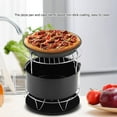 thumbnail image 2 of Fyydes Air Fryer Accessories Kit,7Inch 5pcs/set Air Fryer Accessories Kit Pizza Pan Cake Barrel Metal Holder Cooking Tools, Universal Air Fryer Accessories, 2 of 10