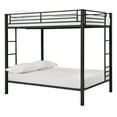 thumbnail image 1 of DHP Full over Full Metal Bunk Bed, Black, 1 of 5
