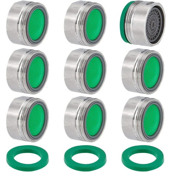Stainless Steel Bathroom Faucet Aerator Replacement Parts Set Male Thread Aerator Faucet Filter with Gasket Faucet Bubblers