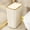 Yellow#1851, variant on Narrow Space Trash Can with Press Activated Lid and Soft Close Slim Plastic Garbage Bin for Bathroom Kitchen and Living Room Gray Waste Container