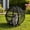 Black*27 in, variant on LOWLHOME Breathable Cat Exercise Sphere, Foldable Mesh Rolling Cat Playpen Ball with Self‑Locking Zipper & Storage Pouch, Portable Indoor Outdoor Pet Enclosure for Yard Patio Lawn Travel