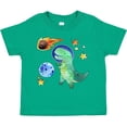 thumbnail image 3 of Inktastic Tyrannosaurus Rex Vs. Meteor Fun Space Dinosaur Boys or Girls Toddler T-Shirt, 3 of 5