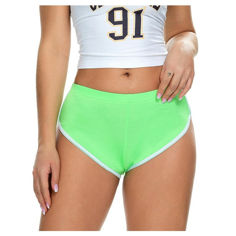 ANNYISON Womens Underwear, Soft Cotton High Waist Breathable Solid Color  Briefs Panties for Women