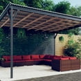 thumbnail image 1 of vidaXL 10 Piece Garden Lounge Set with Cushions Poly Rattan Brown, 1 of 4
