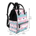 thumbnail image 2 of Pofeuu Flamingo1 Print Diaper Bag Backpack, Multifunction Travel Pack Maternity Baby Changing Bags, Large Capacity, Waterproof, 2 of 6