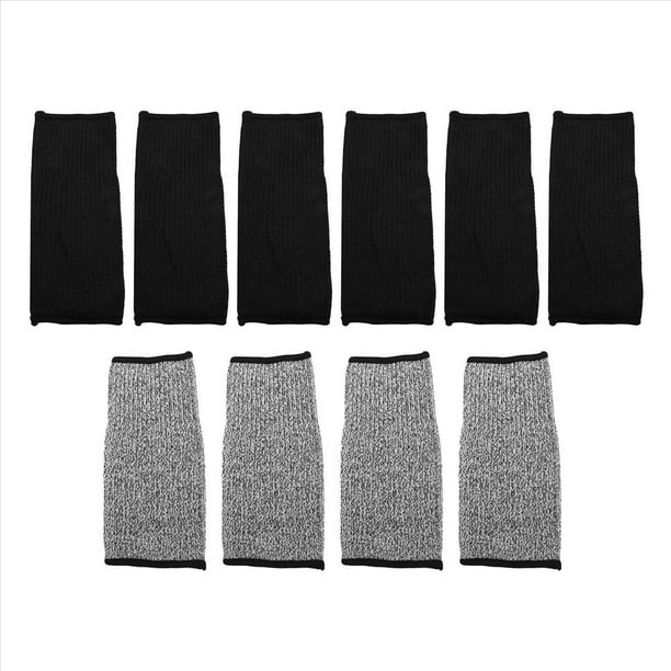 5 Pares de Mangas Resistentes una y Quemaduras, Protector de Brazo, Protector de Brazo de Antebrazo, Protector de Brazo de Fino para RasguñOs