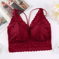 thumbnail image 2 of AWZXDE Lace Bra Women's Beauty Back Small Bust Push Up Comfortable Soft Layering Tank Top, 2 of 5