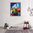 thumbnail image 2 of 5D bricolaje especial en forma de diamante pintura Santa Claus punto de cruz bordado Likrtyny decoración de arte, 2 of 6