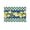 Blue, variant on Outdoor Sun Shade Sail 6.5'x10', Watercolor Lemon Patio Beach Shade Canopy Cloth Waterproof, Navy Blue Yellow Buffalo Plaid Summer TearResistant & UV Protection Sun Sail for Backyard Garden Deck