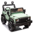 thumbnail image 2 of Ambifirner 24V Dual-Seat Electric Ride-On Car with Remote Control – 31" Wide Seating, LED Lights, Bluetooth/USB Music, Slow Start, 55W×2 Motors, 2 of 8