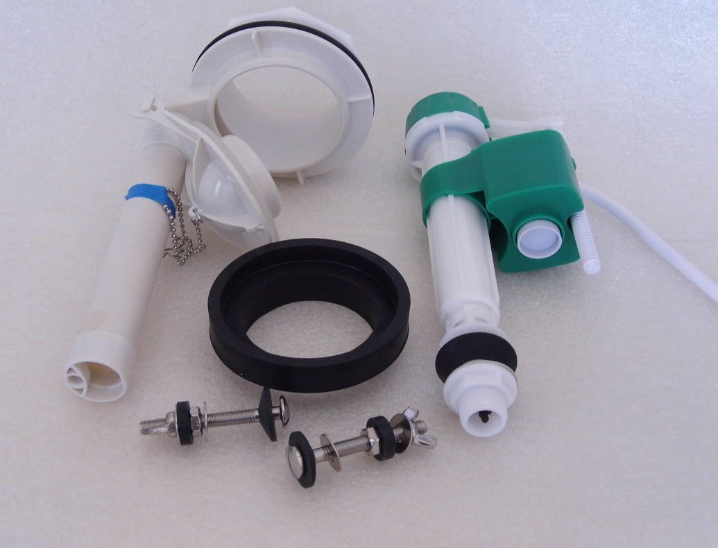 Glacier Bay Fill Valve and 3-Inch Flush Valve Kit for Two Piece Toilet ...