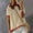 Bronze, variant on Summer Tops Casual Crewneck Short Sleeve Striped Knitted T Shirt Running Shirt Women Women Casual Tee T Shirt Womens Oversized Tee Shirts Workout Shirts Women Women's Long Sleeve Tee Shirts Woman's