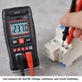 thumbnail image 2 of "AN109 Auto-Ranging Digital Multimeter with NCV Detection - 4000 Counts, Voltage/Resistance Tester, LED Backlight & Safety Features", 2 of 6