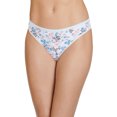 thumbnail image 2 of Jockey Women's Organic Cotton Stretch Logo Thong - 3 Pack, 2 of 4