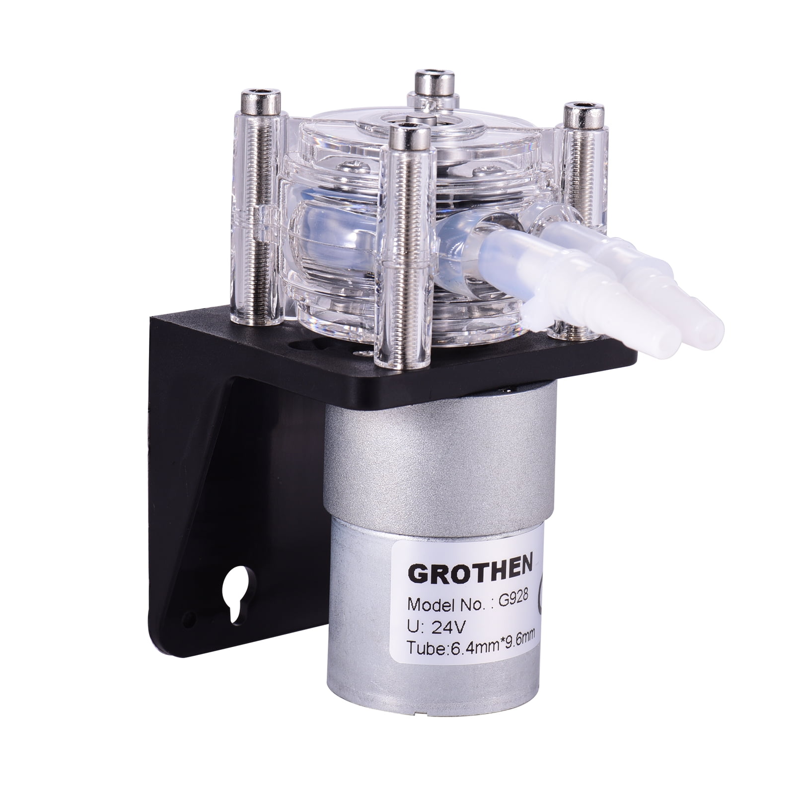 Arealer Grothen Dc V Peristaltic Pump With Silicone Tubing High Water Liquid Pump Dosing Pump