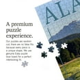 thumbnail image 3 of Lantern Press 1000 Piece Jigsaw Puzzle, Alaska, Mountain Wilderness and Fireweed, 3 of 5