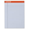Universal Fashion Colored Perforated Note Pads, 8 1/2 x 11 3/4, Legal, Orchid, 50 Sht,6/PK