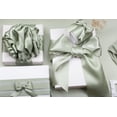 thumbnail image 3 of Joycrosso Spring Moss Ribbon 3 Inch Wide Thick Fabric Ribbon, 50 Yards Double Faced Satin for Chair Sash Bows Making Bouquet Sewing Christmas Decoration, 3 of 7