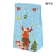 thumbnail image 1 of Injueey 5/10 Uds. Copos de nieve dulces bolsas de regalo muñeco de nieve Feliz Navidad invitados embalaje cajas de regalo 2022 Año Nuevo decoración de Kits de decoración para fiestas 5 ciervos Injueey HA002720-02, 1 of 6