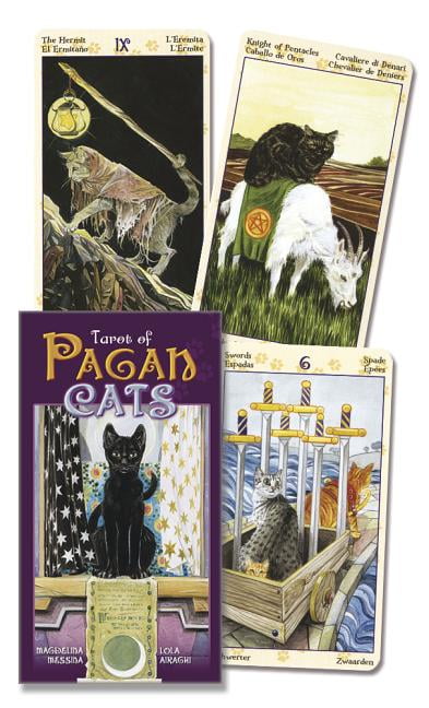 Tarot Deck Tarot of Pagan Cats 78 Tarot Cards 