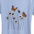 thumbnail image 2 of Instant Message - Wildflower Garden - Women's Short Sleeve Graphic T-Shirt, 2 of 5