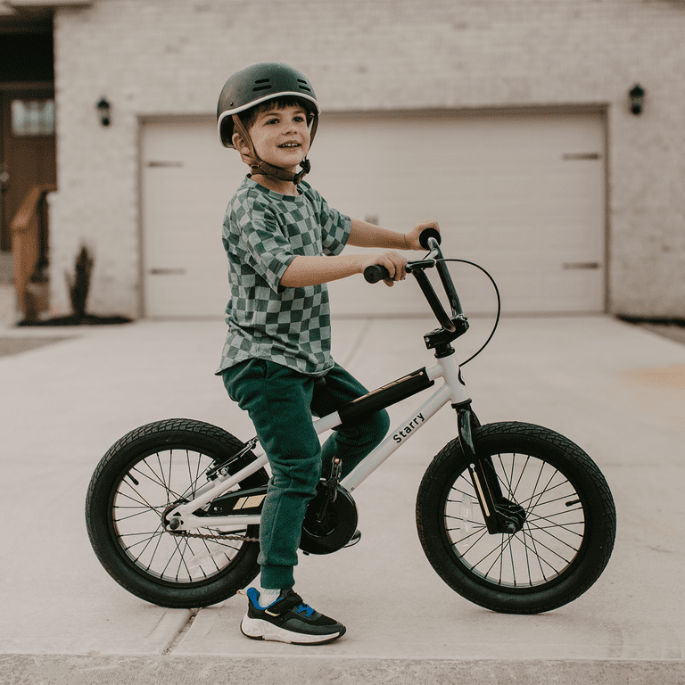 Glerc 16 Inch Little Kids Bike for Over 4 Years Old Boys