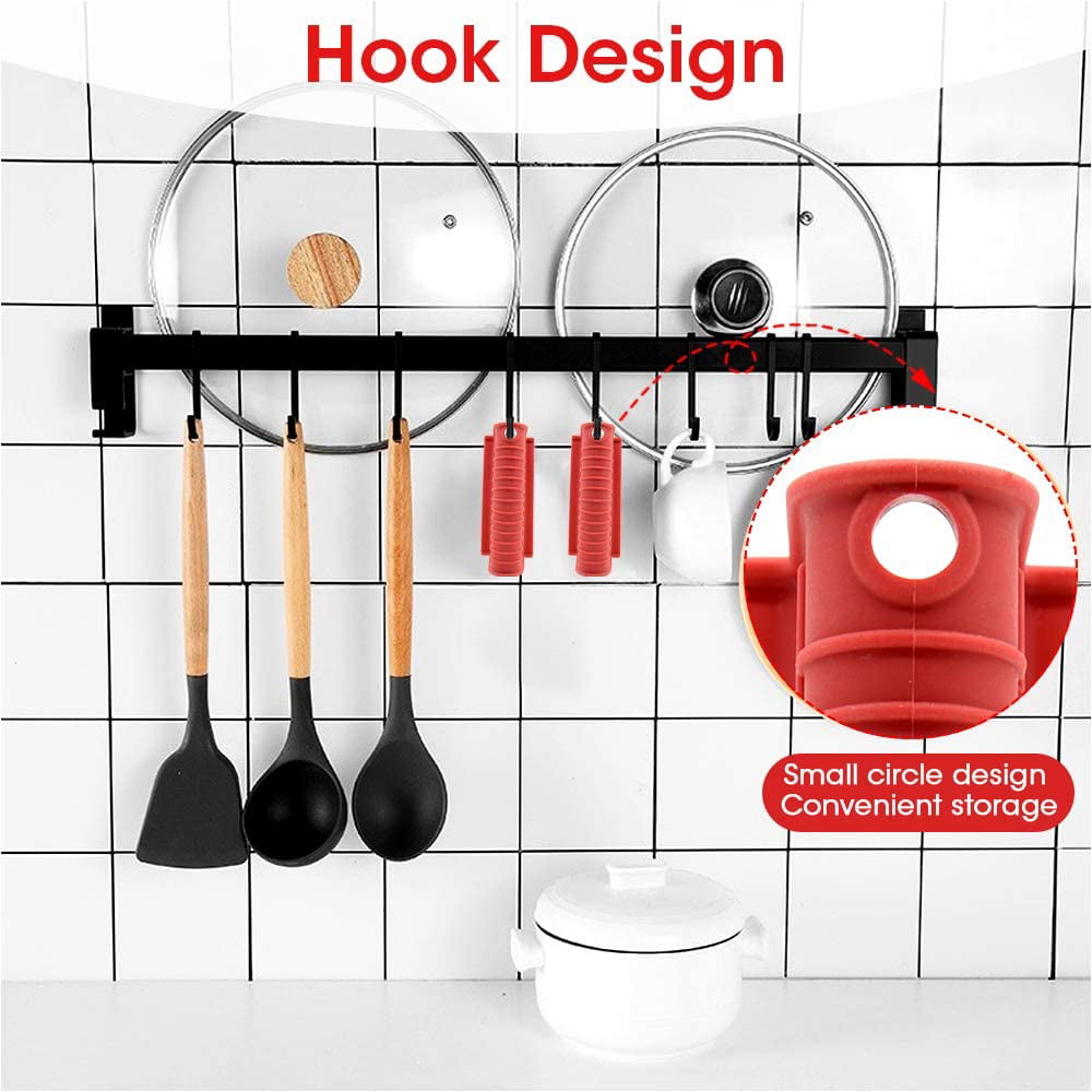 HZMM 3 Pack Silicone Hot Handle Holder, Assist Pan Handle Sleeve