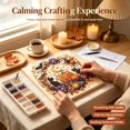 thumbnail image 6 of Zydvens Halloween Pearl Art DIY Kit - 3D Diamond Painting Gems Bead Crafts with Tools Set Spooky Cute Fall Home Wall Decor Beginner Adults Seasonal Gifts Accessories, 6 of 15