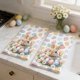 thumbnail image 3 of ddioayh Kitchen Towels Set of 2 Super Soft Absorbent Easter Themed Dish Cloths and Hand Towels 25.9x16.9 Inches for Cooking Baking Drying and Decor, 3 of 6