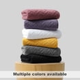 thumbnail image 5 of Jessy Home 12 Pack Dark Gray Hand Towel Set 16"x31" Soft Highly Absorbent Quick Dry Bathroom Bath Hand Towels Microfiber Plush Towels, 5 of 7
