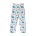 thumbnail image 6 of Daiia Turtles And Goldfish Men's Sleep Pant with Pockets and Drawstring,Pajama Pants-X-Large, 6 of 9