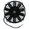 8in Electric Radiator Cooling Fan 12V 80W Straight Blade Pull Push Slim